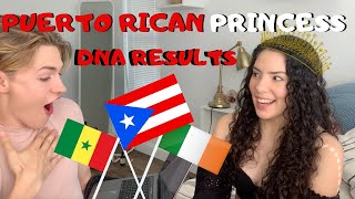 PUERTO RICAN PRINCESS TAKES A DNA TEST  RESULTS [upl. by Eloccin]