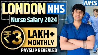 LONDON NHS NURSE SALARY 2024UK NURSES SALARYNURSES RECRUITMENT 2024UK NURSE EARNING nhsnurse [upl. by Anaerol674]