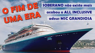 CRUZEIROS NÃO VÊM MAIS AO BRASIL NAVIO SOBERANO DESMONTADO E SEM MSC GRANDIOSA PULLMANTUR FALIU [upl. by Sill]