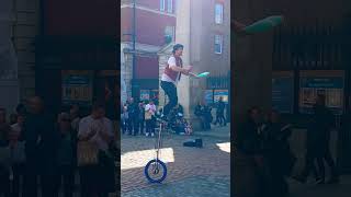 Street Performers at Covent Garden Piazzashorts [upl. by Einberger47]