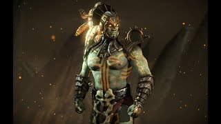 Mortal Kombat X  Kotal Kahn  All Skins Intro XRay Victory Pose Fatalities Story Ending [upl. by Wit]