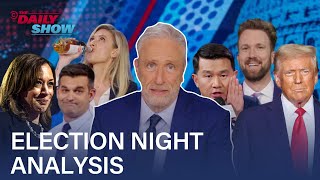 Jon Stewart and The Best Fking News Team Take on Election Night 2024  The Daily Show [upl. by Thorndike]