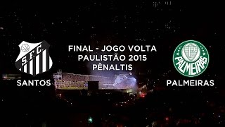 Pênaltis  Santos 4 x 2 Palmeiras  Paulistão  02052015 [upl. by Acquah]