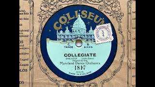 Collegiate  Maryland Dance Orchestra Leslie Jeffries  Coliseum 1817 [upl. by Notnil]