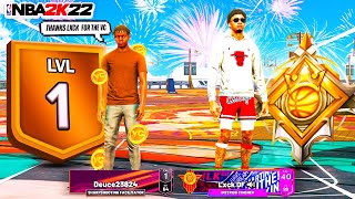 LEGEND SURPRISES ROOKIES WITH VC IN NBA 2K22 LEGEND  LEVEL 1  BEST DUO LEGEND HELPS ROOKIE 2K22 [upl. by Aeslehc]