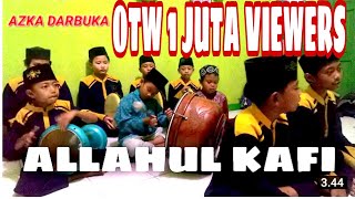 Viral sholawat Allahul kafi di tiktok Cover azka darbuka ft team hadroh [upl. by Lucchesi]