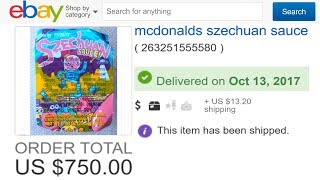 Why I paid 750 for one Szechuan Sauce packet [upl. by Aneetak]