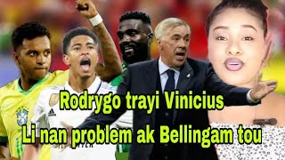 Rodrygo divize ak Vinicius li trayi Bellingham Brezil bat Équateur [upl. by Aienahs]