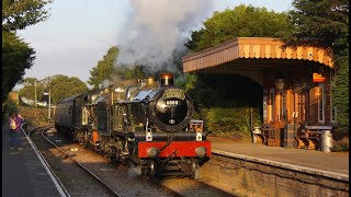 WSR GrangeManorHall Weekend withstunning evening service train2772024 [upl. by Aillij740]