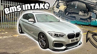 Hear the Insane ROAR of a BMW M135i with a BMS Intake [upl. by Daisy630]