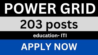 POWER GRID latest recruitment 2023  power grid recruitment  JOB for iti holders  latest jobs [upl. by Herc]