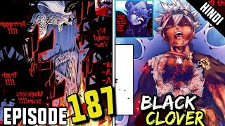 Black Clover Episode 187 Explained in Hindi blackclover [upl. by Field]