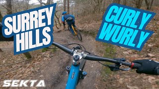 SURREY HILLS MTB💥Curly Wurly Nukeproof Scout Peaslake [upl. by Miranda]