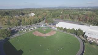 Aerial View of Siena Baseball Field [upl. by Hege]