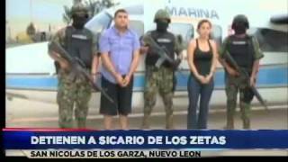 Detención de 2 de quotLos Zetasquot en Nuevo Leon [upl. by Kaela]