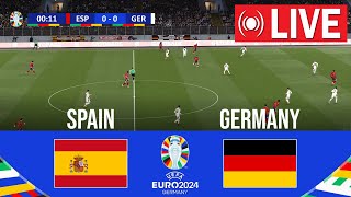 🔴 LIVE Spanien gegen Deutschland  UEFA EURO 2024  HALBFINALE  Jetzt komplett live [upl. by Liederman303]