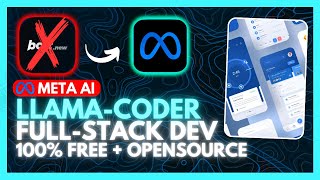 LlamaCoder 33 Develop a Fullstack App Without Writing ANY Code Beats Boltnew Opensource [upl. by Dhiman]