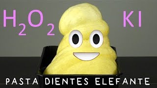 Pasta de Dientes de Elefante Descomposición del H2O2 [upl. by Atla]