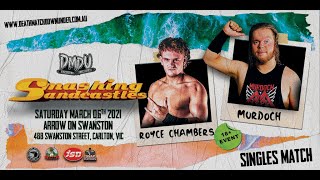 FREE MATCH Royce Chambers vs Murdoch  Singles Match  DMDUSandcastles IWTV [upl. by Ranie224]