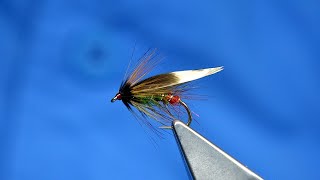 Tying a RA Green Peter Wet Fly with Davie McPhail [upl. by Linoel589]