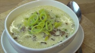 Thermomix TM 5  Schnelle HackfleischLauchKäseSuppe  Thermilicious [upl. by Poirer]