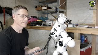 Belt modifying an NEQ6 pro Astrophotography Mount  Part 1 of 7 [upl. by Llennoj]