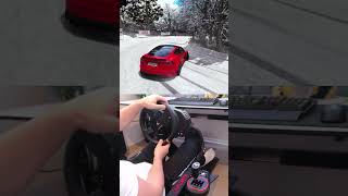 Tesla Model S Winter Drifting [upl. by Dnomrej122]