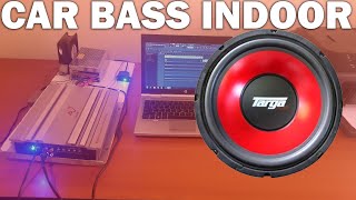 How To Use A Car Amp In Your House For Loud Bass [upl. by Ttezzil]