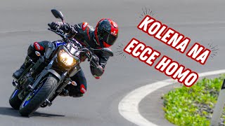 Dám si konečně koleno na ECCE HOMO 🏍️🔥💨  Yamaha MT07  CZECH MOTOVLOG  BASEDRIDER [upl. by Brocky]