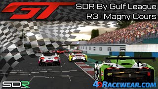 SDR By Gulf League  GT3GT4 S1  R3  Magny Cours [upl. by Zigrang]