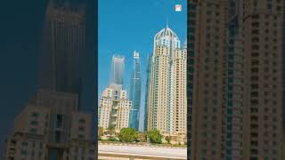 Amazing Towers at Dubai Marina  Cayan Tower  Dubai UAE shorts [upl. by Doherty]