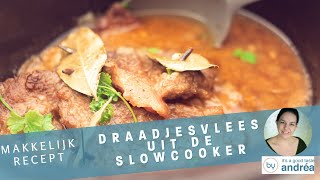 Draadjesvlees uit de Slowcooker [upl. by Artimed]