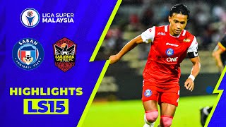 Sabah FC 10 Sarawak United FC  Liga Super 2022 Highlights [upl. by Etteuqaj780]