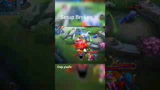 He Broke Their Whole SetUp Within Few Seconds ☠️🗿 mobilelegends mobilelegendsbangbang mlbbshorts [upl. by Sanger669]