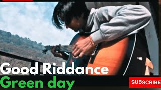 Good Riddance  Green day Guitar cover by Abhishek patyal [upl. by Tirrag]