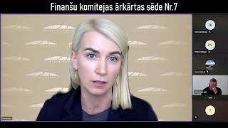 Finanšu komitejas ārkārtas sēde Nr7 [upl. by Attenauq521]