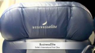 Deltas International First Class BusinessElite JFKZRH Trip Report [upl. by Osric]