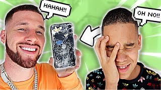 I SMASHED MY SONS iPHONE 11 ON CAMERA 😵 HE CRIES [upl. by Llireva106]