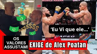 🚨UMA BOLADA Veja QUANTO Foi o SALÁRIO de Poatan no UFC 303  AS PRINCIPAIS NOTÍCIAS UFC MMA [upl. by Bacchus]