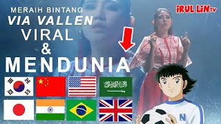 MENDUNIA LAGU MERAIH BINTANG VIA VALLEN OFFICIAL THEME SONG ASIAN GAMES 2018 IRUL LIN TV [upl. by Morel861]