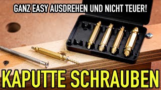 GANZ EASY kaputte Schrauben und Bolzen einfach ausdrehen  Produkte erklärt  Mikes Toolshop [upl. by Wylma]