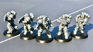 Primaris Space Marine Intercessor Squad A Model Build and Tactics Review for WH40K 8th Edition [upl. by Neyrb]