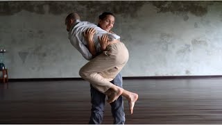 quotSynergyquot  contact improvisation dance by Ivan Gurianov amp Sima Darova [upl. by Amati]