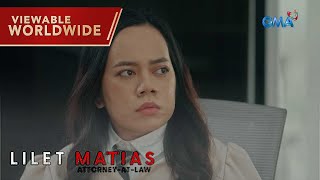 Lilet Matias AttorneyAtLaw The pressure is on for Lilet Episode 122 [upl. by Anoirb119]