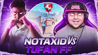 NOTAXID YT vs TUFAN FF 1v1 test for joining guild⁉️ [upl. by Addison838]