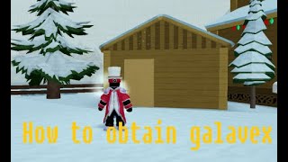 How to obtain quotGalavexquot On UTFR OT Roblox [upl. by Ahsiema]