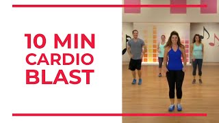 10 Minute CARDIO BLAST  At Home Workouts [upl. by Ruby]