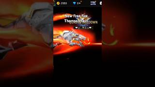 Free fire new Thomson skin 🤯😱 [upl. by Krein]