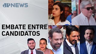 Candidatos à Prefeitura de São Paulo participam de debate neste domingo 01 [upl. by Kristyn]