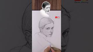 draw a portrait using loomis method loomismethod drawingtutorial [upl. by Navy]